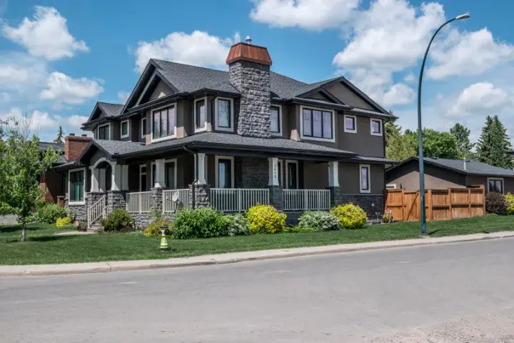 North Glenmore Park community in Calgary